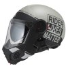 Kask Motocyklowy NZI Minimod Duo Involt Greyblack Grey Matt